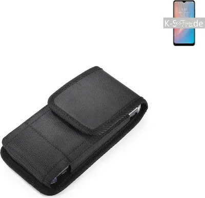 Produktbild von Holster Gürteltasche kompatibel mit ZTE Axon 10 Pro 5G Holster Gürtel Tasche wasserabweisend Handy Hülle Schutz Hülle Outdoor schwarz K-S-Trade