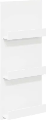 Produktbild von vidaXL Magazinregal mit Regal Weiß 43 x 11 x 102 cm Holzwerkstoff