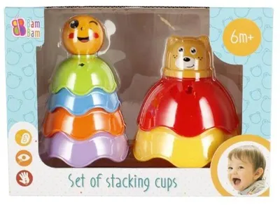Image de Ensemble De Gobelets Empilables Bam Bam