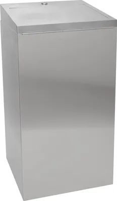 Immagine prodotto di Cestino KWC AR, RODAN, acciaio inox, 275x609x207 mm, montaggio a parete, circa 30 l