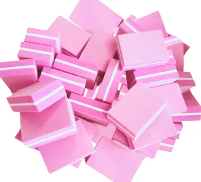 Produktbild von 100 Stück – Mini Nagelpolierblock / Buffer 100/180 – Nagelfeile Mani Blöcke