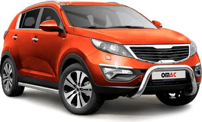 Produktbild von Frontbügel Frontschutzbügel für Kia Sportage 2010-2015 mit ABE Silber Rammschutz