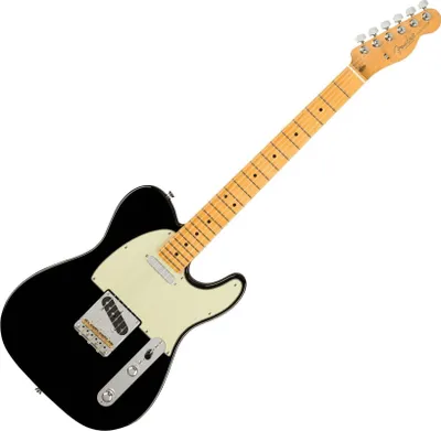 Zdjęcie produktu dla Fender American Professional II Telecaster MN Black Gitara elektryczna