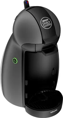 Produktbild von Krups Nescafe Dolce Gusto Piccolo KP 100B, Pad-Kaffeemaschine, 0,6 l, Kaffeekapsel, 1500 W, Anthrazit