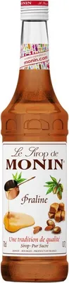 Image de Sirope Monin Praliné Sirops France 70.00 cl %