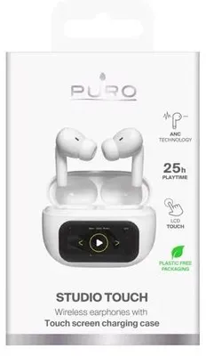Obrázok produktu pre PURO PUBTIPHF23WHI, Bezdrôtový, Hovor / hudba, 50 g, Slúchadlá s mikrofónom, Biela