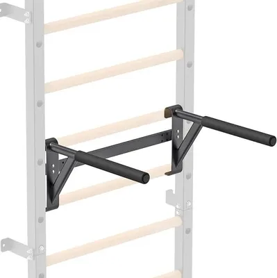 Imagen del producto de Pared de escalada con barra de dominadas, estructura de escalada interior. Pared de escalada, estructura de escalada, barra de gimnasia con barra de dominadas. Equipamiento de gimnasia interior para adultos y niños