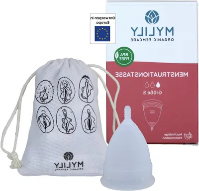 Productafbeelding van Menstruatiecup van 100% Medische Siliconen | Duurzaam, Herbruikbaar en Comfortabel | Ideaal voor Elke Menstruatie