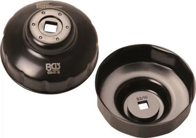 Produktbild von BGS 1039-92-10 Ölfilterkappe 92 mm x 10-kant