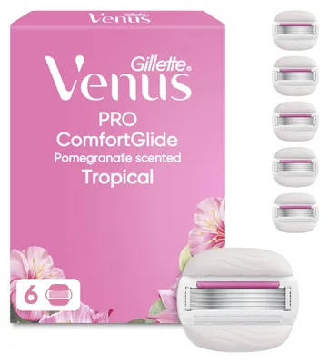 Image de Gillette 8700216673938 Gillette Venus Pro ComfortGlide Tropical Rasierklingen 6 St.