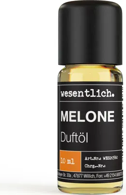 Produktbild von Duftöl Melone 10ml für die Raumbeduftung und als Duftzusatz für eigene Kreationen