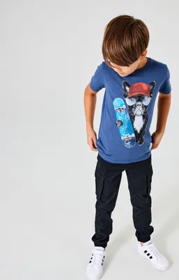 Immagine prodotto di Pantaloni cargo per ragazzi pantaloni jogger chino per il tempo libero pantaloni in cotone