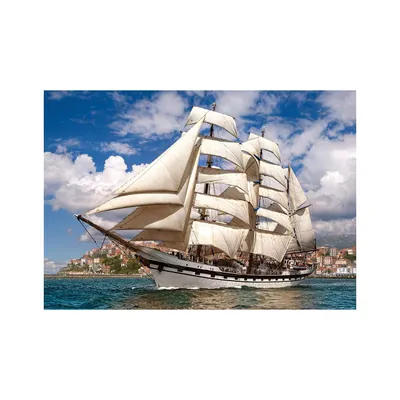 Produktbild von CASTORLAND Segelschiff verlässt den Hafen Puzzle 500 Teile