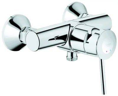 Einhebel-Wandarmatur chrom mit QuickSpanner, niedriger Verbrauch