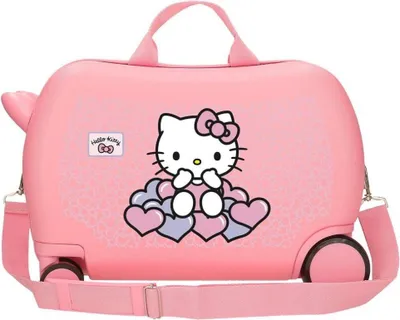 Produktbild von Hello Kitty Hearts and Dots ABS Koffer 45cm