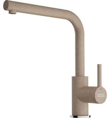 Produktbild von Franke LINA L, Standard, Beige, Messing, Hebelgriffe, Einzelbild, Oyster