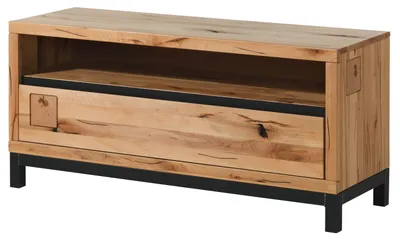 Immagine prodotto di MASSIVMOEBEL24 | Mobile Tv in legno di faggio 120x40x56 oliato naturale VILLANDERS #112