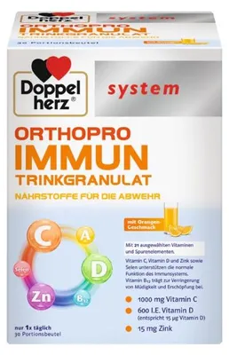 Image de DOPPELHERZ Orthopro Système immunitaire Granulés à boire