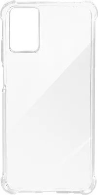 Produktbild von Avizar, Stoßfeste Silikon-Bumper-Hülle für Motorola Moto E22 / E22i, Transparent
