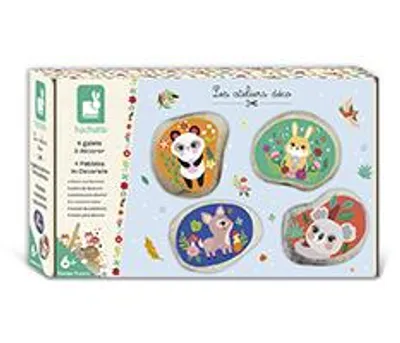 Obrázek produktu pro 4 Kamínky K Vybarvování – Malá Zvířátka
