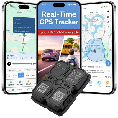 Image de Traceur GPS voiture - Traceur GPS 4G LTE - Étanche - Aimant puissant - Suivi en temps réel