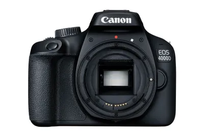 Produktbild von Canon EOS 4000D, 18 MP, 5184 x 3456 Pixel, Full HD, 436 g, Schwarz