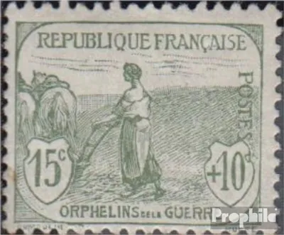 Produktbild von Briefmarken Frankreich 1917 Mi 130 postfrisch Kriegswaisen