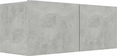 Obrázek produktu pro vidaXL TV skříňka betonová šedá 80x30x30 cm odvozený dřevěný výrobek