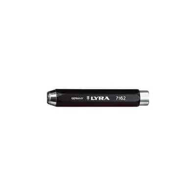 Produktbild von Lyra 4702100 Kreidehalter 6-Kant ø 9,5-10 mm aus Kunststoff, schwarz, 1 Stück (1er Pack)