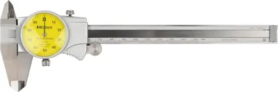 Produktbild von MITUTOYO Uhrenmessschieber 505-732 mit Feststellschraube Messbereich 0-150 mm