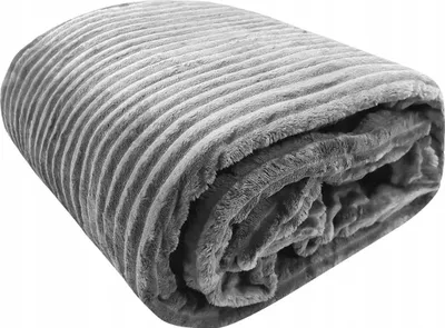 Zdjęcie produktu dla Koc miękki narzuta LEA 150X200 szary