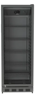 Image de Réfrigérateur à boissons Silva-Homeline, 358 l, porte vitrée, serrure, 5 clayettes, COM C, noir, 1 pièce.