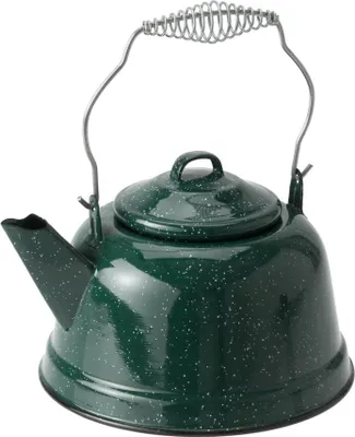 Produktbild von GSI Outdoors Teekessel mit Klapphenkel 2,4 L, 624 g, grün; 25221