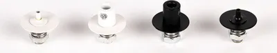 Produktbild von s.luce Kabel & Stahlseilaufnahme für Modular Baldachin Schwarz Kabelaufnahme