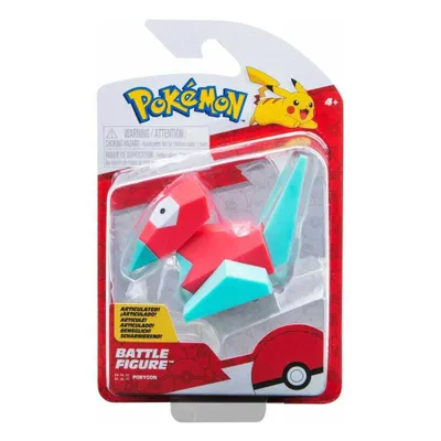 Immagine prodotto di Jazwares Pokémon battaglia figura Porygon
