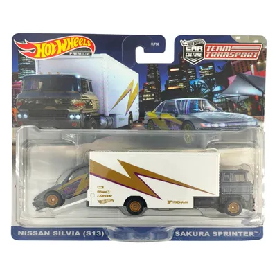Immagine prodotto di Hot Wheels HKF41 Nissan Silvia S13 Premium Team Transport