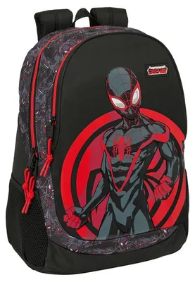 Produktbild von Safta Miles Morales 22.50l 32x44x16 Cm Rucksack Schwarz  Kinder Schwarz One Size
