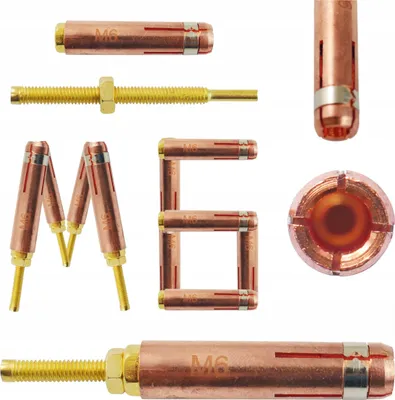 Produktbild von M6 Bolzenschweißhalter für Kondensatorschweißer