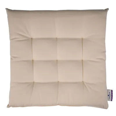 Produktbild von Poduszka do siedzenia TOM TAILOR z 9-punktowym pikowaniem DOVE kremowa 40 x 40 cm