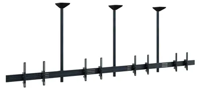 Produktbild von Hagor 3314, 160 kg, 116,8 cm (46"), 165,1 cm (65"), 200 x 200 mm, 600 x 400 mm, Schwarz