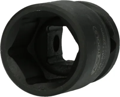 Produktbild von KS Tools 515.1022, Steckschlüsselbuchse, Schwarz, 1 Kopf/Köpfe, 1/2", Metrisch, 22 mm