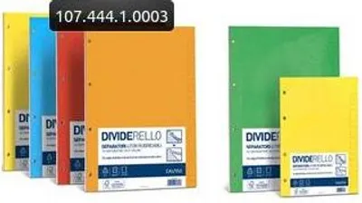 Immagine prodotto di Favini A56Y105 divisore Cartoncino Multicolore 10 pz