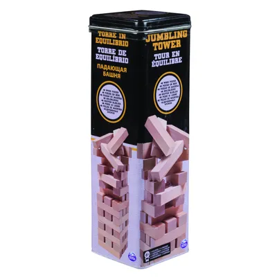 Zdjęcie produktu dla Jumbling Tower in Tin, Gra planszowa, Przyjęcie, 6 lat(a), Gra rodzinna