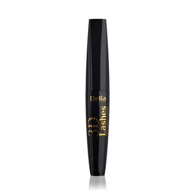 Obrázok produktu pre Delia Cosmetics 3D Lashes New Look čierna maskara zahusťujúca predlžujúca riasy 12ml