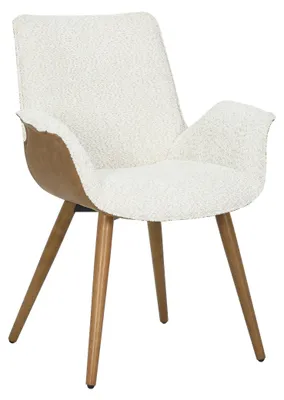 Produktbild von MASSIVMOEBEL24 Polsterstuhl Buche 66x63x87 beige / braun ELLA #200