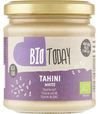 Produktbild von BioToday Tahin 170g – Sesampaste, 100% natürlich, vegan, glutenfrei