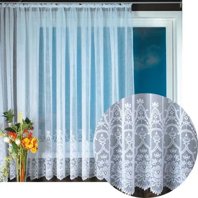 Produktbild von Gardine Marburg mit Universalband, Größe: 300x175cm, Design: Felicitas