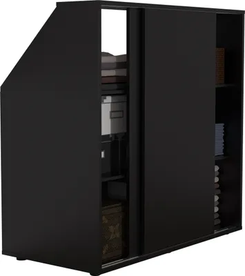 Produktbild von Kleiderschrank mit schräger Wand im Dachgeschoss-Schlafzimmer – Schrank für schräge Wände