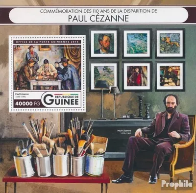 Produktbild von Briefmarken Guinea 2016 Mi Block 2693 (kompl. Ausgabe) postfrisch Paul Cézanne