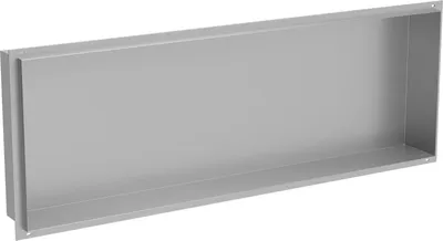 Produktbild von Mexen X-Wall-NR Einbauregal ohne Rahmen 90 x 30 cm, inox - 1911903010